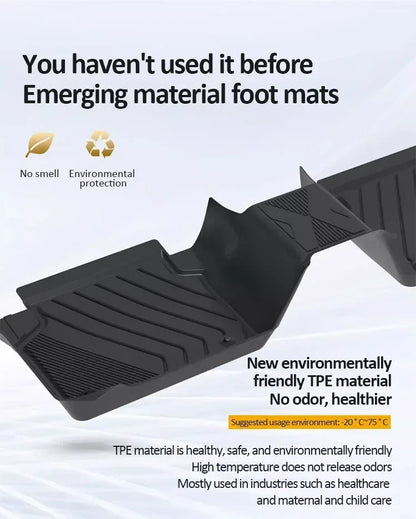 Car Floor Mats For Dongfeng Nammi 01 Box 2024-2026 TPE Rug Foot.