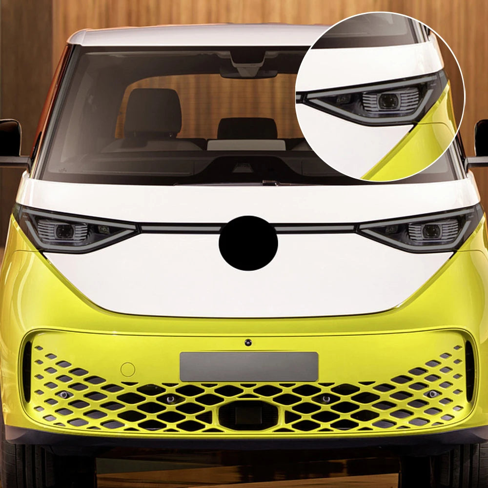 Volkswagen ID. Buzz Smoke Black Car Headlight Protective Film TPU PPF