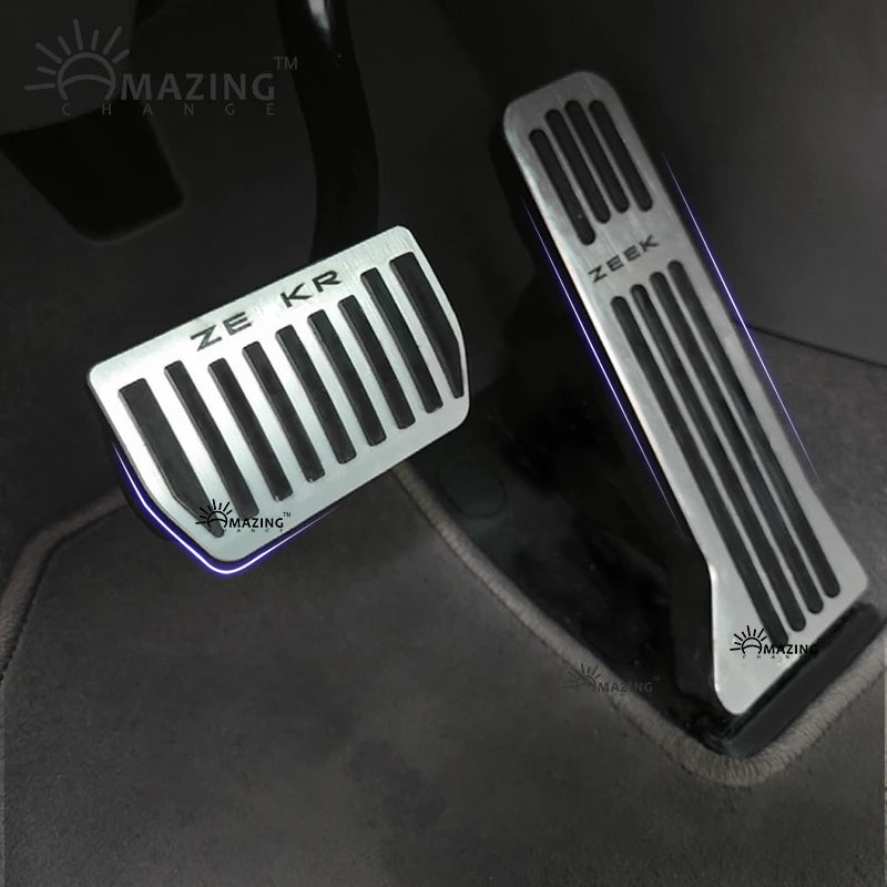 2Pcs Brake Accelerator  Pedal For ZEEKR 7X