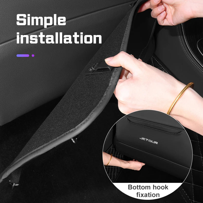 Chery Jetour X70 X70SM X90 X95 DASHING i-DM T2 T3 X-1 Car Seat Back Anti Kick Pad