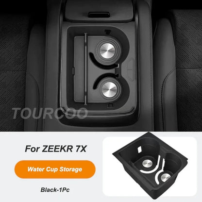 Zeekr 7X Silicone Center Console Water Cup Frame Cover