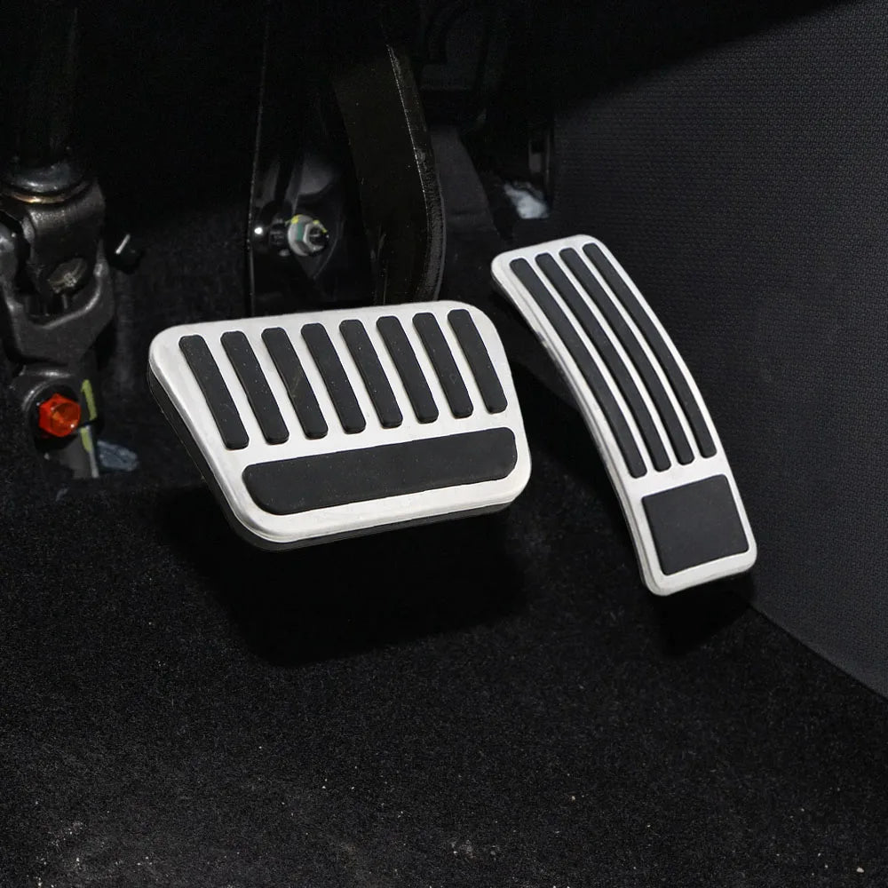Car Pedals Covers For BYD Atto 3 2022-2025 AT Gas Accelerator Brake Pedals Covers Non-slip Protector Interior Accessories