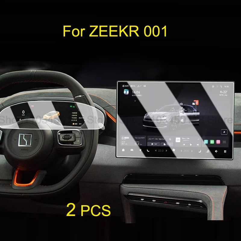Tempered glass screen protector For ZEEKR 001