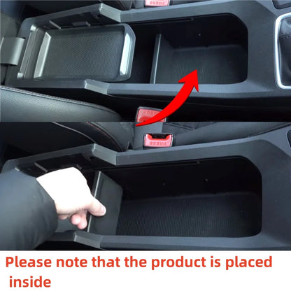 for MG3 MG 3 Thailand Version 2023-2025 Car Center Console Storage Pad Tray Silicone Organizer Accessories Tidying Black