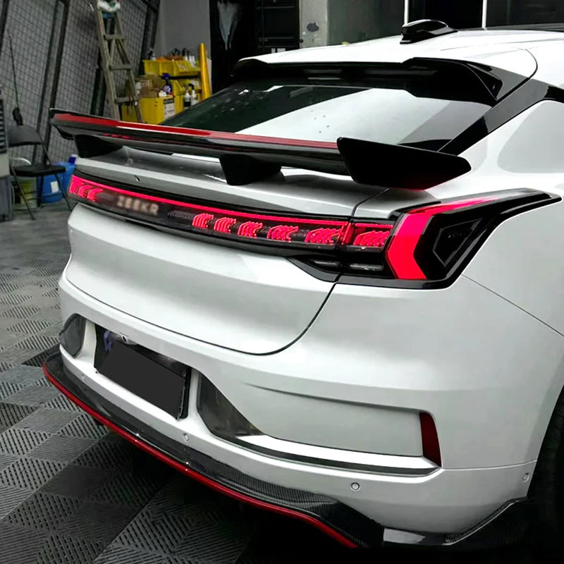 Zeekr 001 2021 2022 2023 Modified FR Model Carbon Fiber Front Lip Rear Lip Side Skirts High Feet Tail Small Enclosure.