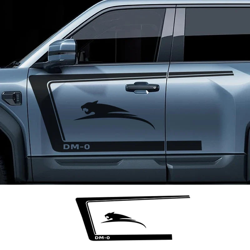 Rhd Sticker BYD FangChengBao Leopard 5 Car Body Color Strip Stickers – RHD Accessories