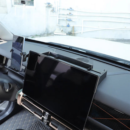 Chery iCAR 03 Jaecoo 6 J6 Car Center Navigation screen rear Storage Box With phone holder