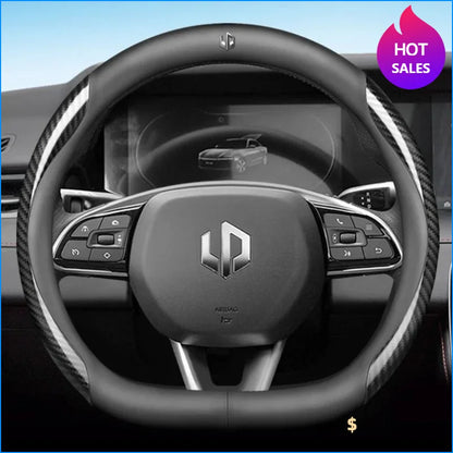 Leather Car Steering Wheel Cover For LEAPMOTOR C11 C10 T03 C16