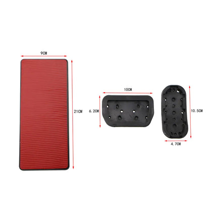 Anti-Slip AT Pad Fuel Gas Brake Footrest Pedal Cover for Toyota C-HR CHR 2016 - 2022 Corolla 2019 Fortuner Hilux Revo 2015-2022