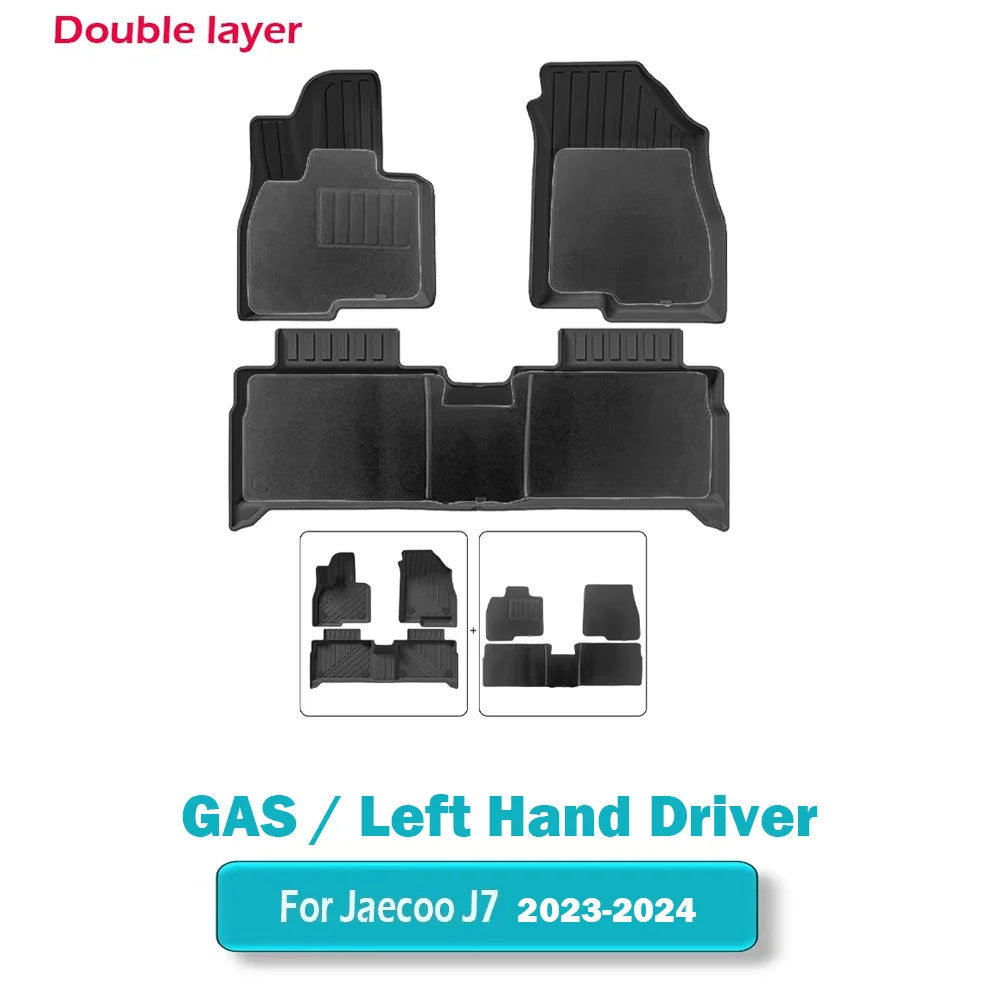 Car Floor Mats Trunk Mat For Chery Jaecoo J7