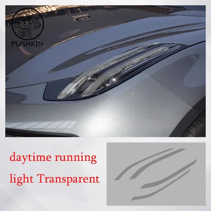 For Zeekr Krypton 001 2022 2023 TPU Blackened Headlight Taillight Foglight Protective Film Car Modification Color Changing Film.