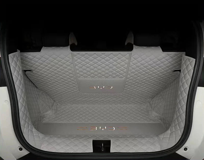 Full Coverage Leather Trunk Mat For BYD Dolphin Mini