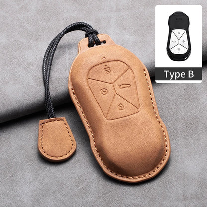 Car Remote Key Case Cover Shell For Xpeng P5 P7 G9 G3