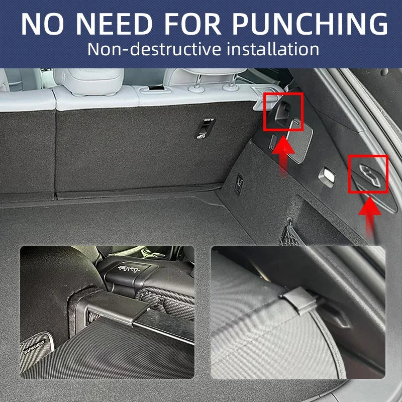 BYD Sealion 7 Cargo Cover Trunk Retractable Parcel Rack