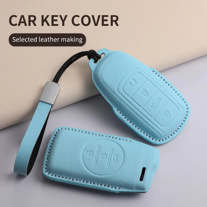 For Chery PU Car Keychain Shell Holder