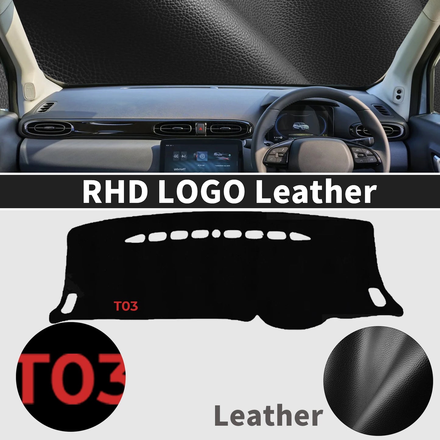 Leapmotor T03 Car DashMat Sunshade Protective Carpet