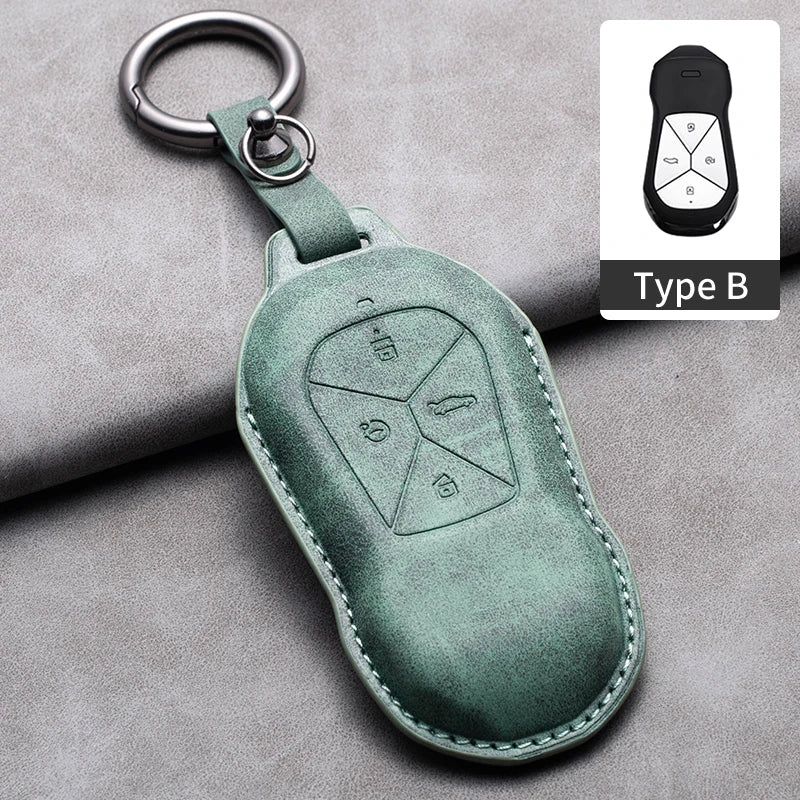 Car Remote Key Case Cover Shell For Xpeng P5 P7 G9 G3