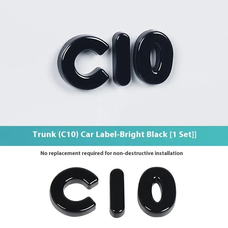 Leapmotor B10 B01 Lafa5 C10 Car Blackening Modification Logo Letters