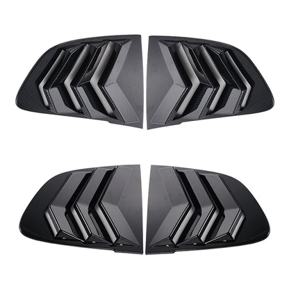 For Zeekr 001 2024 2023 2022 Car Rear Triangular Blinds Modified Window Air Outlet Body Exterior Interior Accessories.