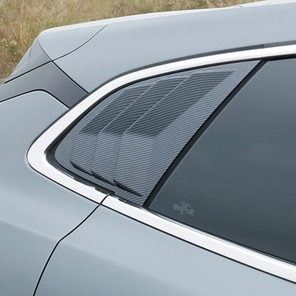 For Zeekr 001 2024 2023 2022 Car Rear Triangular Blinds Modified Window Air Outlet Body Exterior Interior Accessories.