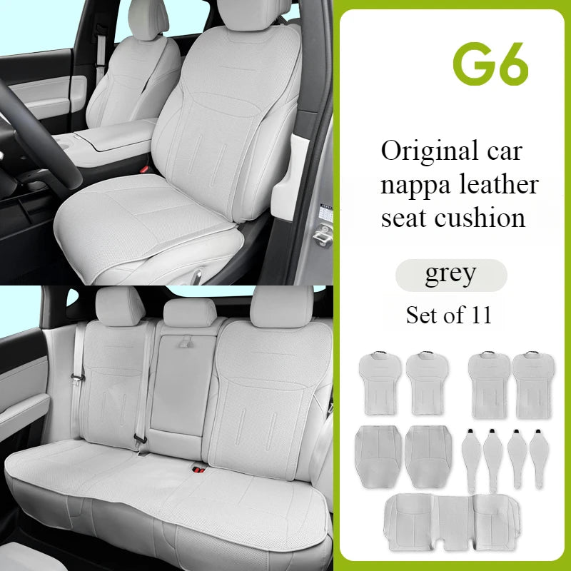 Xpeng G6 Car Seat Covers Full Set Premium Nappa Leather