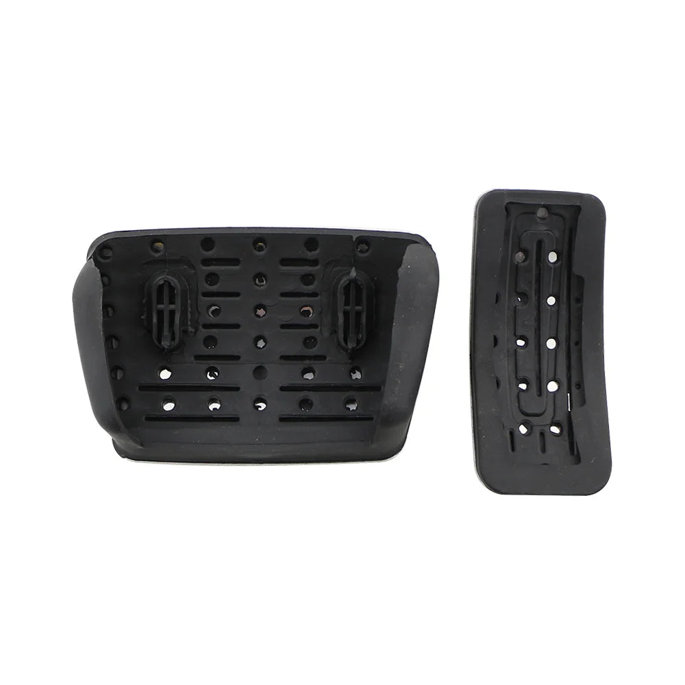 Car Fuel Brake Pedal Cover for Porsche Cayenne 2018+ Audi Q7 Q8 Stainless Steel Pedals Pads Interior Accessories