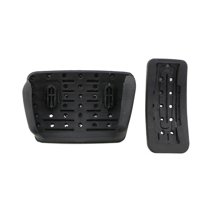 Car Fuel Brake Pedal Cover for Porsche Cayenne 2018+ Audi Q7 Q8 Stainless Steel Pedals Pads Interior Accessories