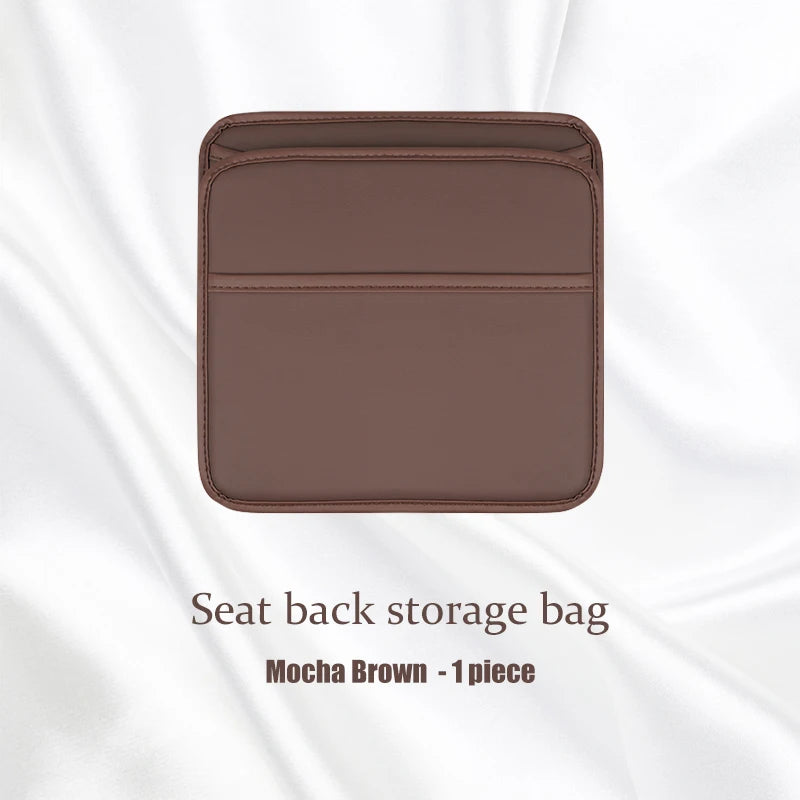 For Chery Jaecoo J7 J8 J5 6 Leather Car Seat Storage Bag Hanging Organizer Box Chery Tiggo 5 3 7 8 PRO 5X Arrizo A3 Accessories