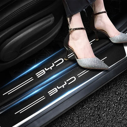 Sill Pedal Rear Bumper Protection Stickers For BYD