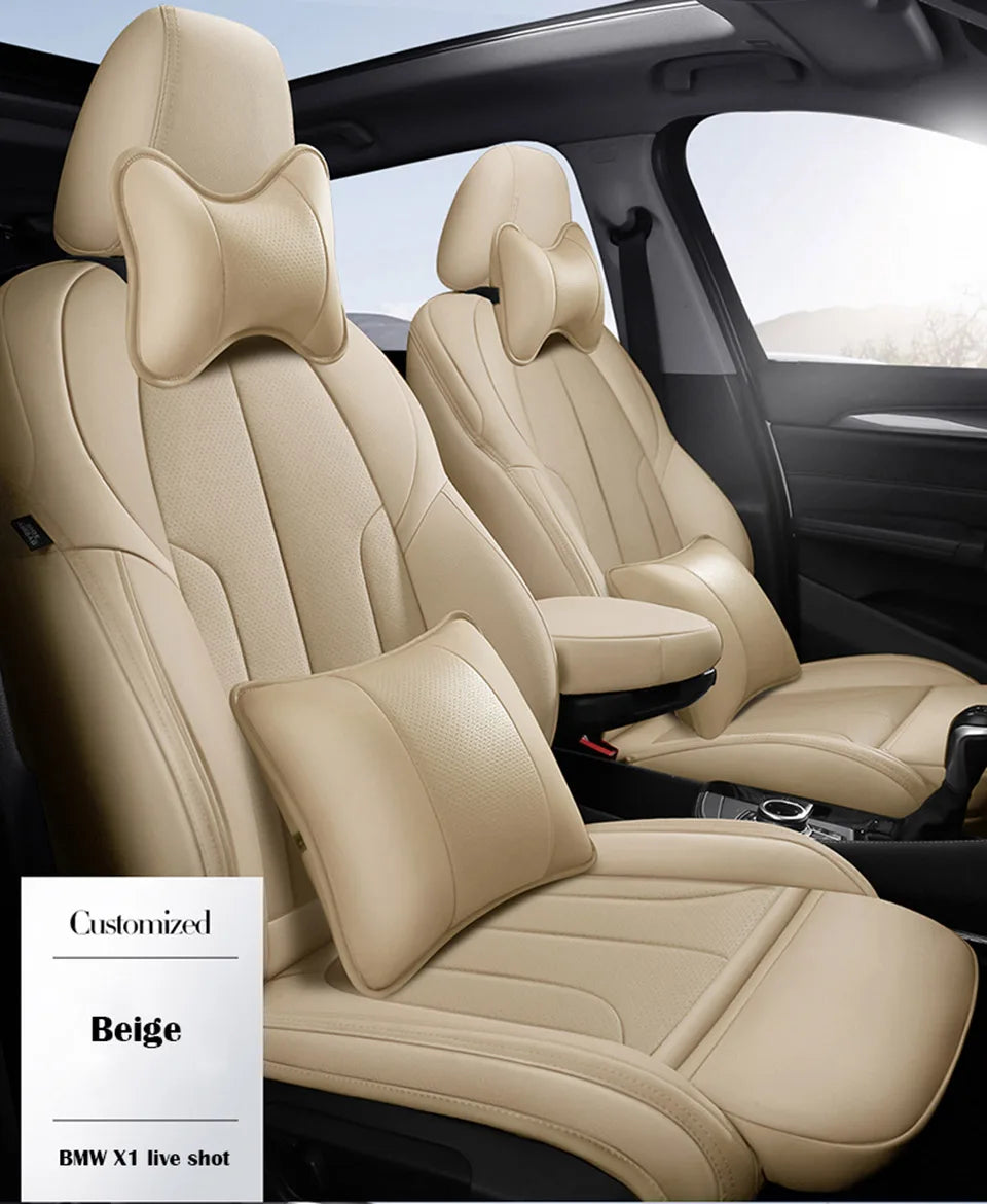 Genuine Leather Car Seat Covers Only For BYD Atto 3