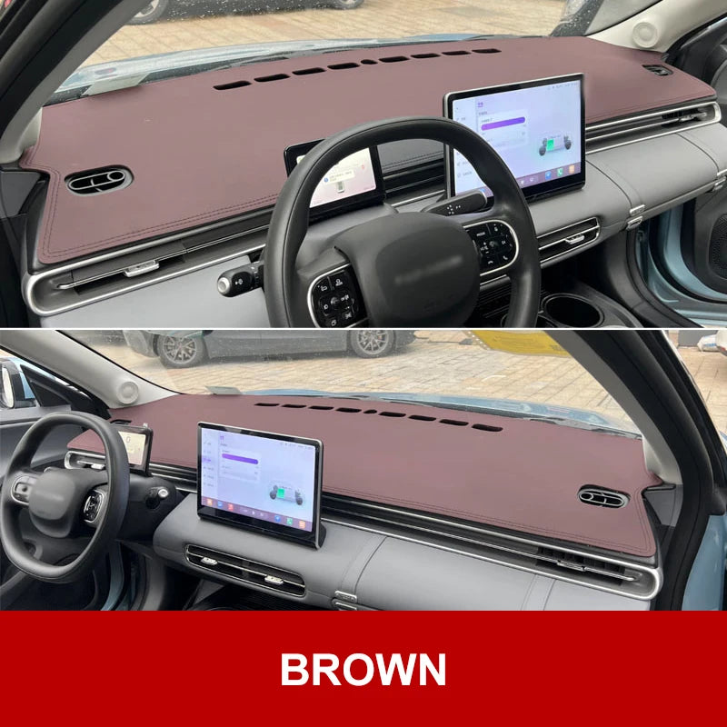 For Dongfeng Nammi Box 01 2024Car Dashboard Cover Sun Shade Avoid Light Mat Instrument Panel Carpet Anti-UV Carpet Accessories.