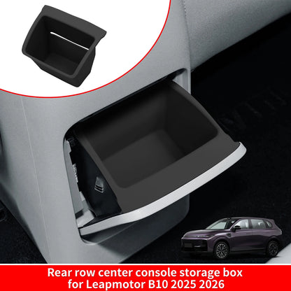 Leapmotor B10 2025 2026 Car Armrest Box Rear Storage Tray