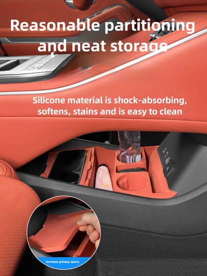 BYD Sealion 8 Central Control Lower Layer Silicone Storage Box