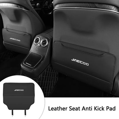 Car Seat Back Anti Kick Pad Leather Protective For Chery Jaecoo J7 J8