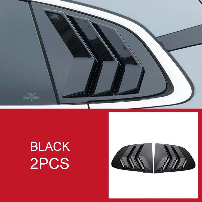 For Zeekr 001 2024 2023 2022 Car Rear Triangular Blinds Modified Window Air Outlet Body Exterior Interior Accessories.