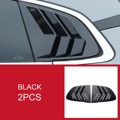 For Zeekr 001 2024 2023 2022 Car Rear Triangular Blinds Modified Window Air Outlet Body Exterior Interior Accessories.