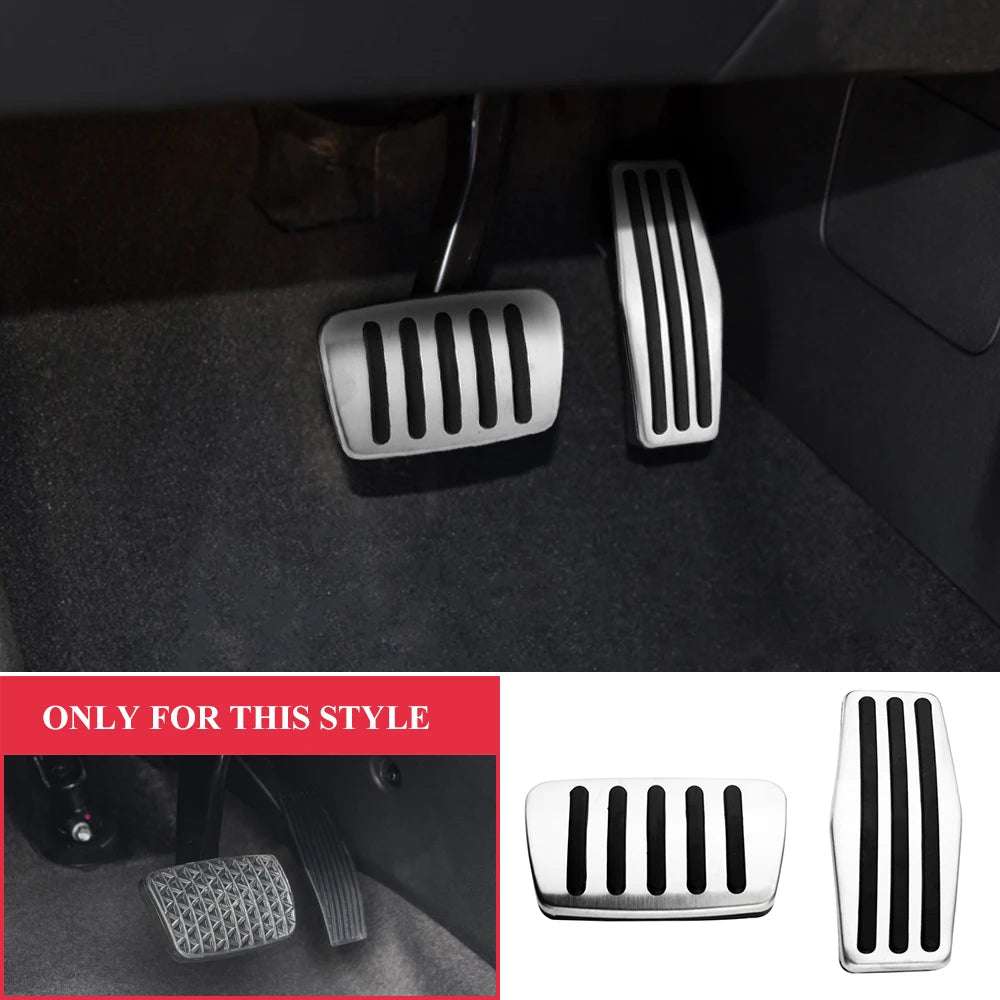 Car Pedal Cover for Chevrolet Cruze 2009-2018 Malibu 2013-2018 Equinox 2018 Cadillac XTS XT5 2013-2018 At Pedal Cover Pads Parts