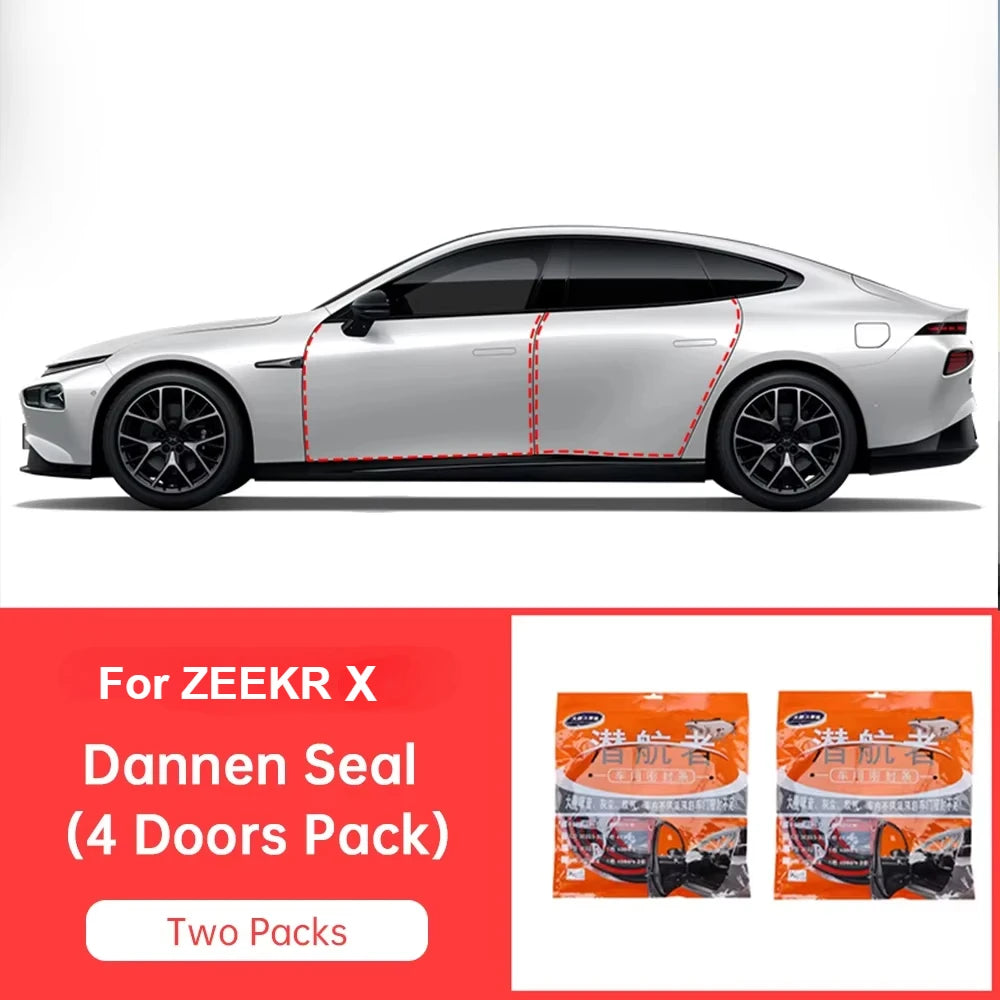 Zeekr 001 007  009 X 7X Car Door Noise Reduction Sealing Strip