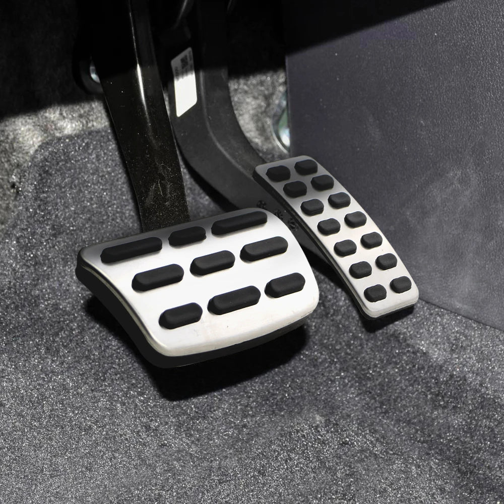 Car Pedal Covers for Hyundai Accent Solaris I20 2011-2016 Creta Ix25 Kia K2 Rio Soul MT AT Stainless Steel Auto Accessories