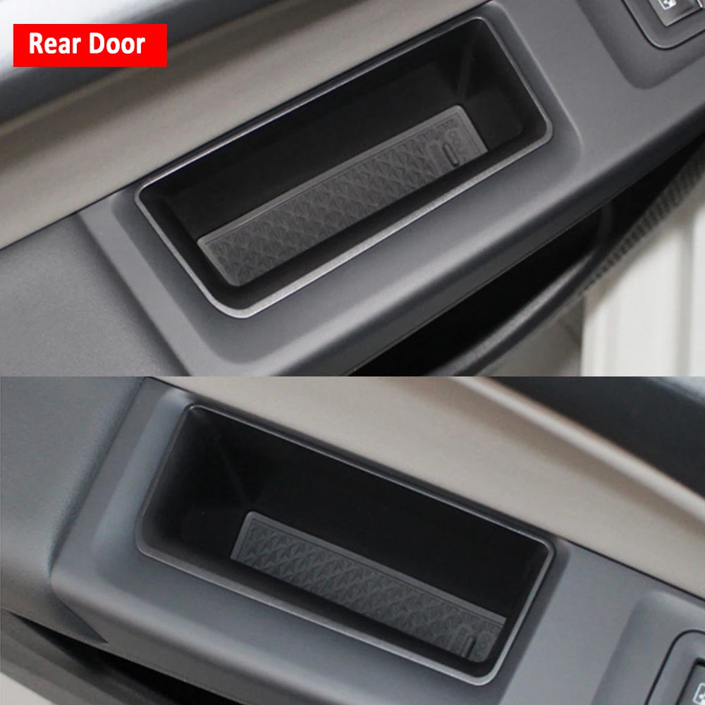 2Pcs Car Side Door Armrest Handle Storage Box for Volkswagen VW Golf 8 MK8 2020 2021 R Gti Gte Container Organizer Accessories
