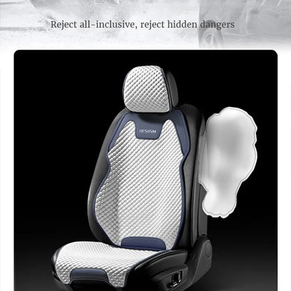 Ice Silk Car Seat Cushion Ventilation Comfortable Four Seasons Universal
