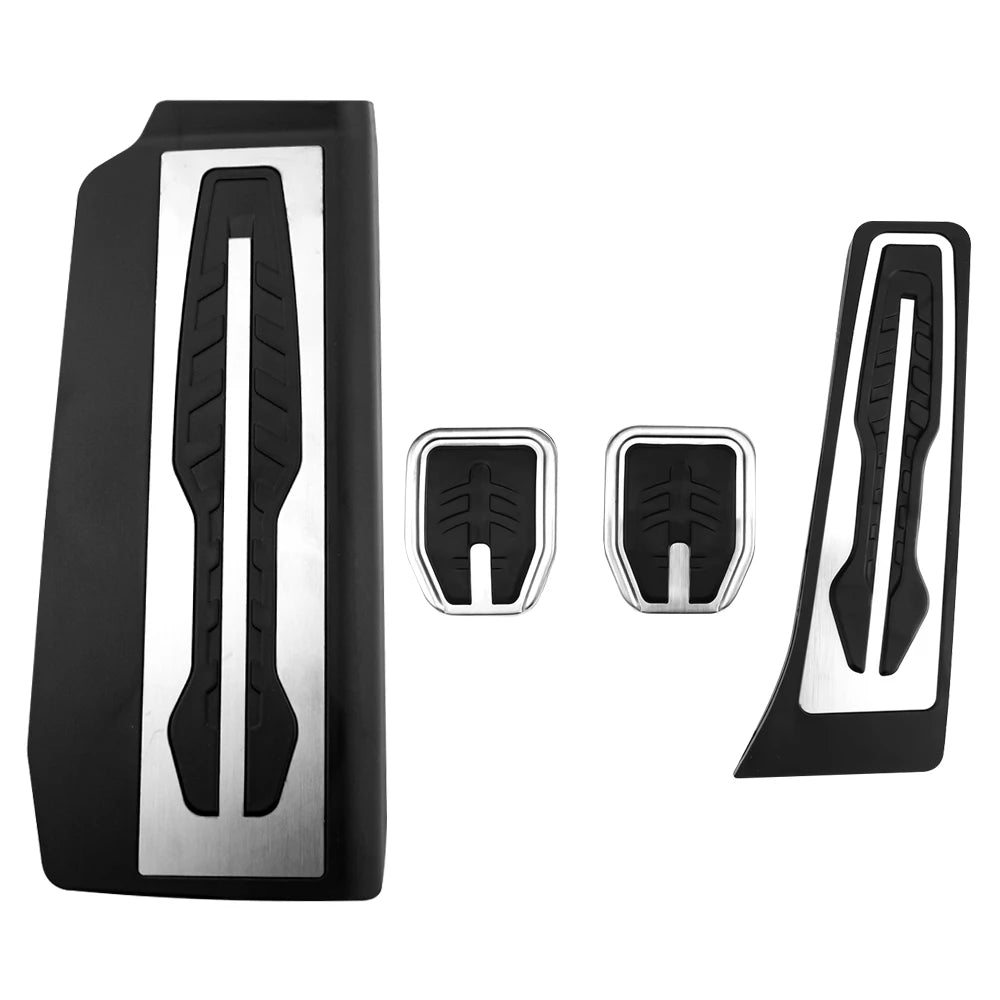 Car Pedals for BMW 740i 750i 750Li 7 Series G11 G12 2016 2017 Gas Fuel Brake Footrest Pad Plate Cover Car-styling