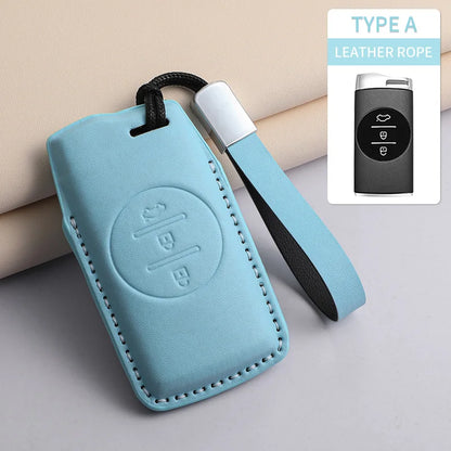 For Chery PU Car Keychain Shell Holder