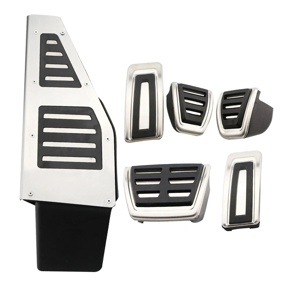 RHD Sport Fuel Brake Dead Pedal Cover Set for Seat Leon 5F MK3 for Skoda Octavia A7 for VW Golf 7 Auto Accessories