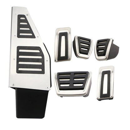 RHD Sport Fuel Brake Dead Pedal Cover Set for Seat Leon 5F MK3 for Skoda Octavia A7 for VW Golf 7 Auto Accessories