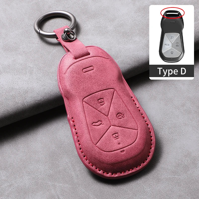 Car Remote Key Case Cover Shell For Xpeng P5 P7 G9 G3