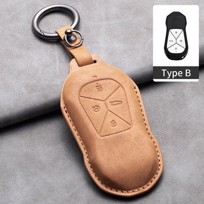 Car Remote Key Case Cover Shell For Xpeng P5 P7 G9 G3