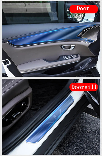 Car Tempered Glass Film For Byd HAN