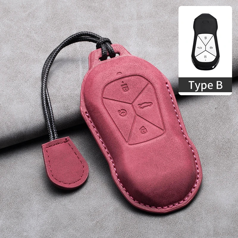 Car Remote Key Case Cover Shell For Xpeng P5 P7 G9 G3