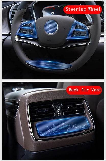 Car Tempered Glass Film For Byd HAN